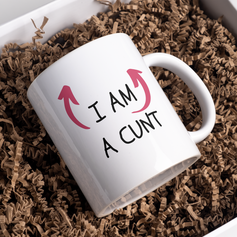 I am a cunt mug – Greeting Card