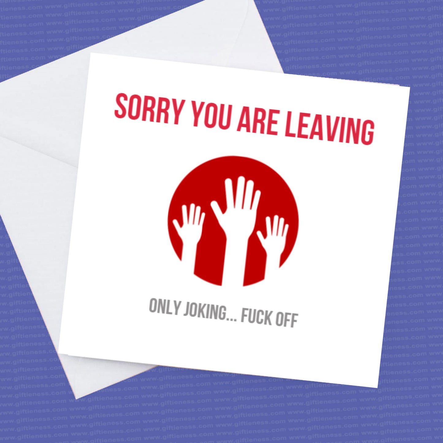 Sorry you are leaving