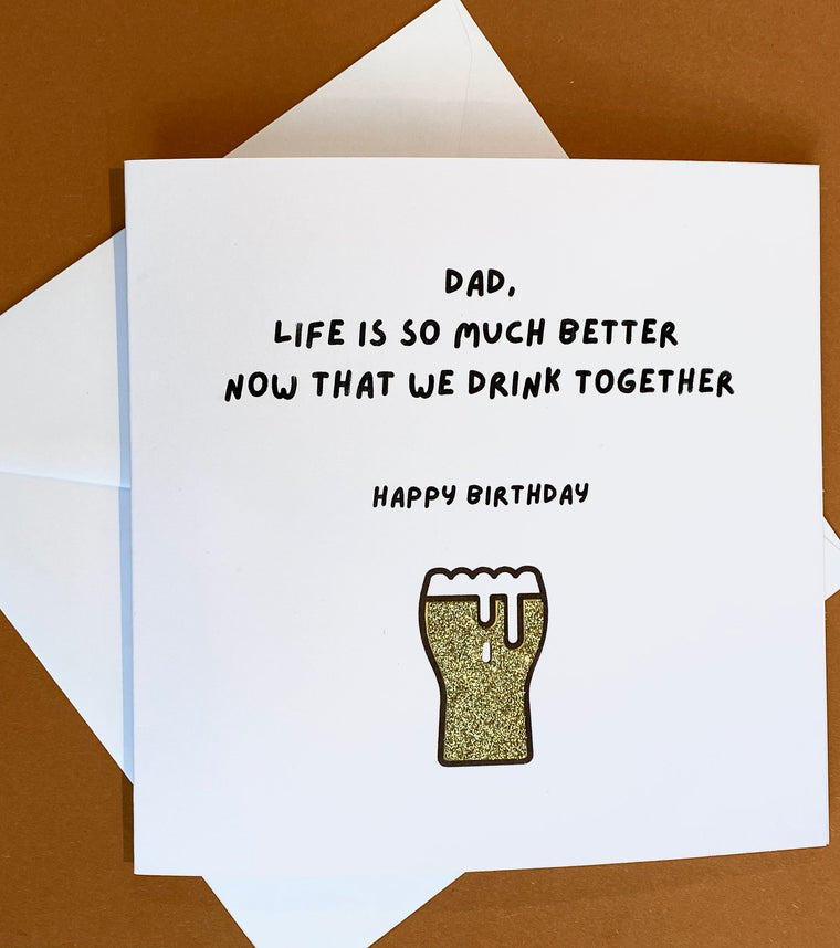 Happy Birthday Dad – Birthday Card