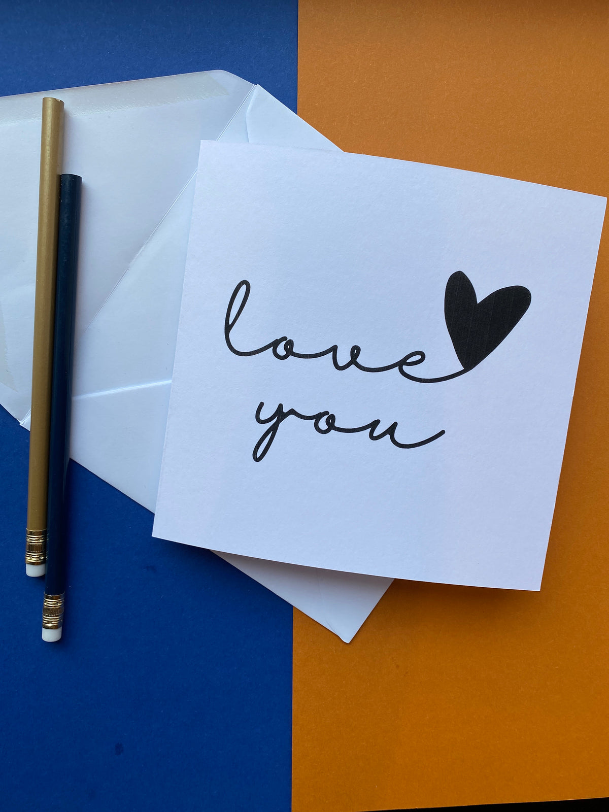 Valentine’s Card “Love You”