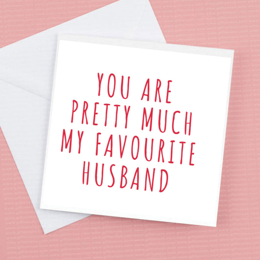 Valentines Card for my Husband