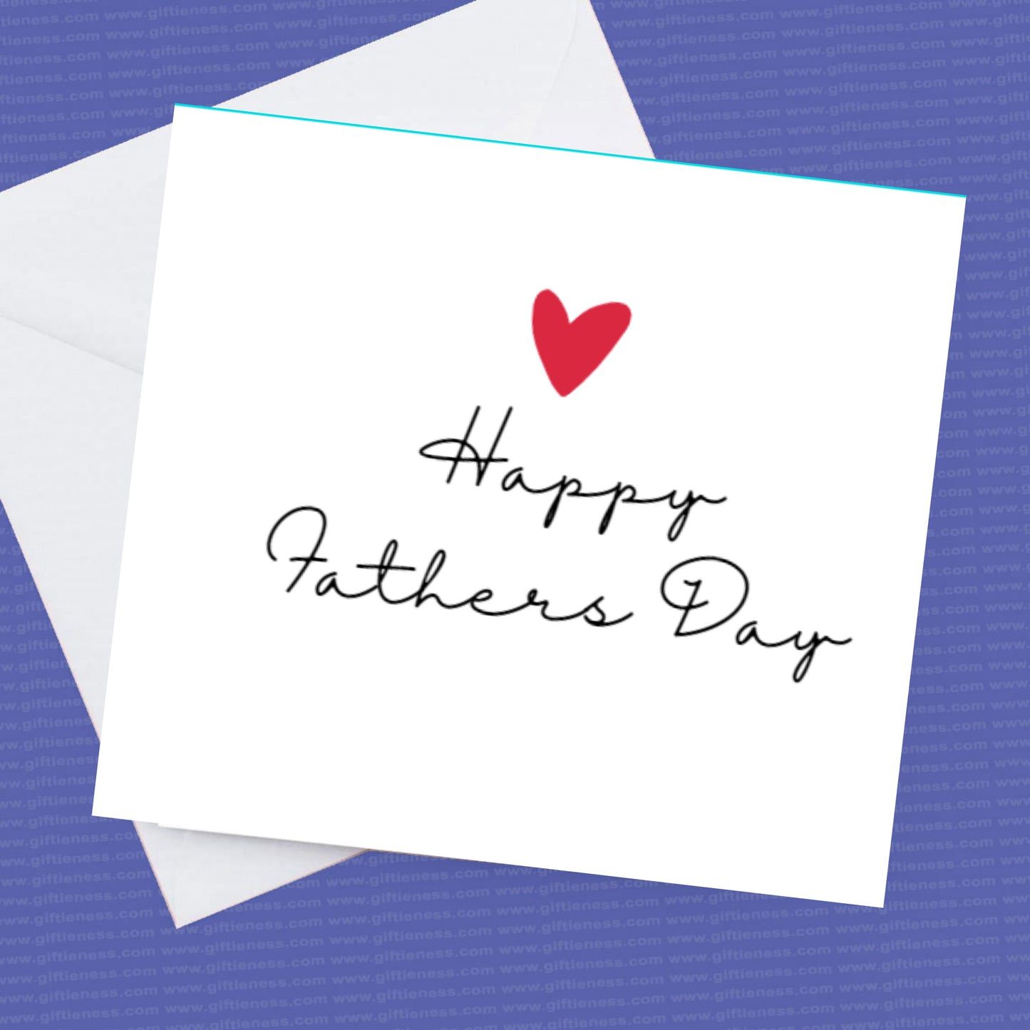 Happy Fathers Day Card and envelope