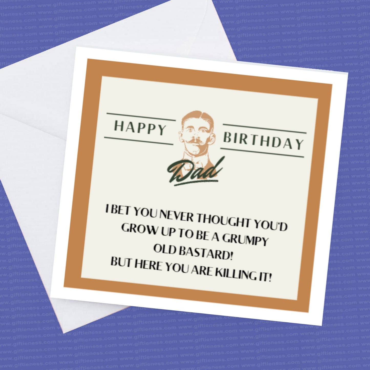 Happy Birthday Dad Funny Card