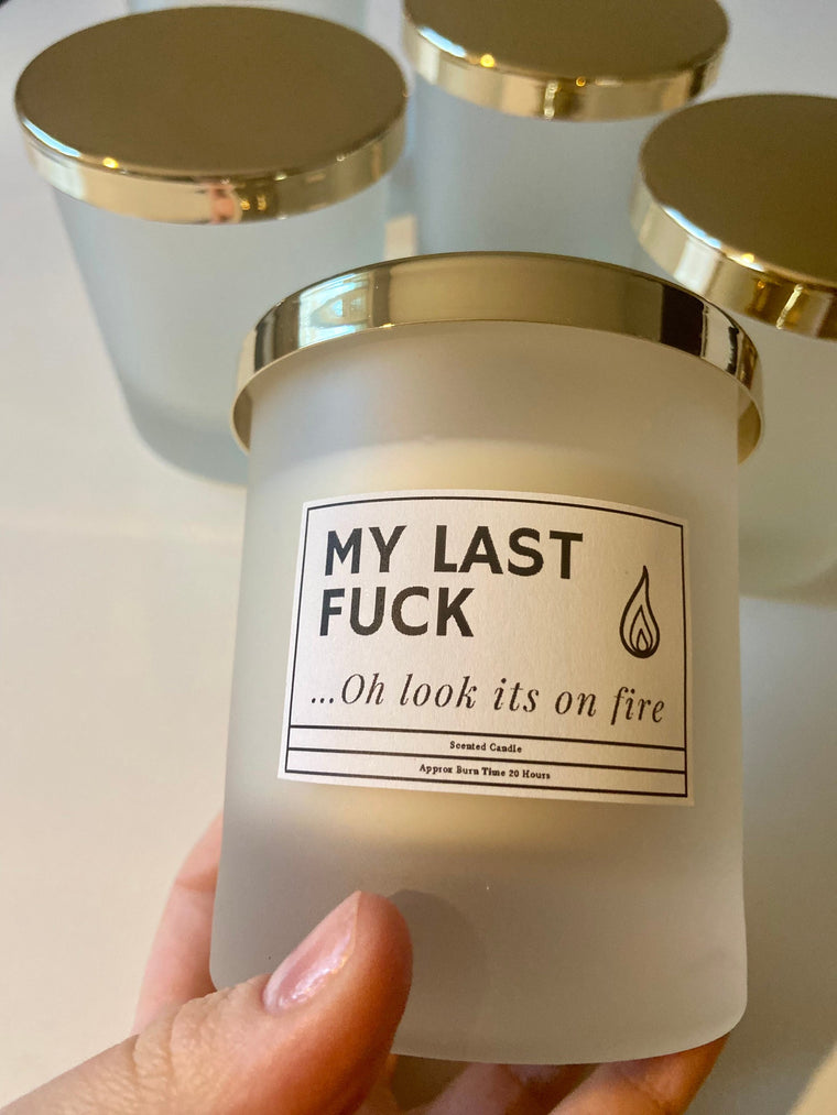 My Last F**k, Oh Look It’s On Fire Candle/ Funny Candles / Funny Gifts/ Birthday Gifts – Birthday Card