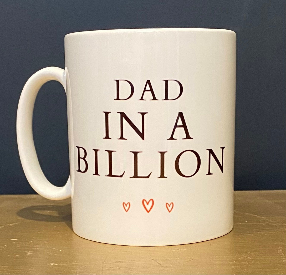 Dad in a billion mug – Get Well Soon Card