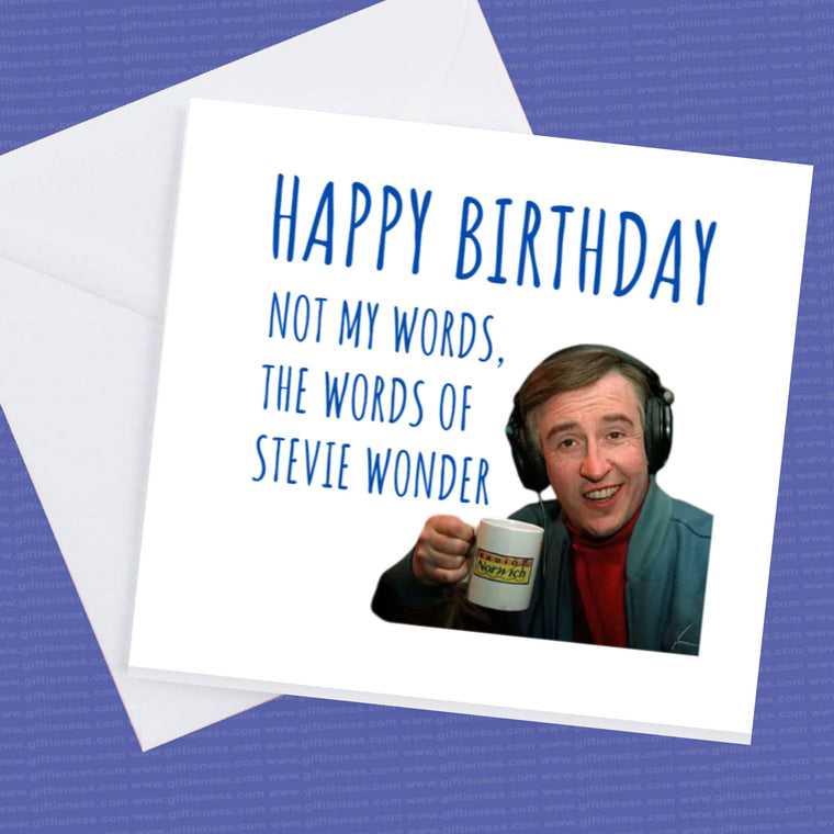 Happy Birthday Steve Coogan Card – Birthday Card