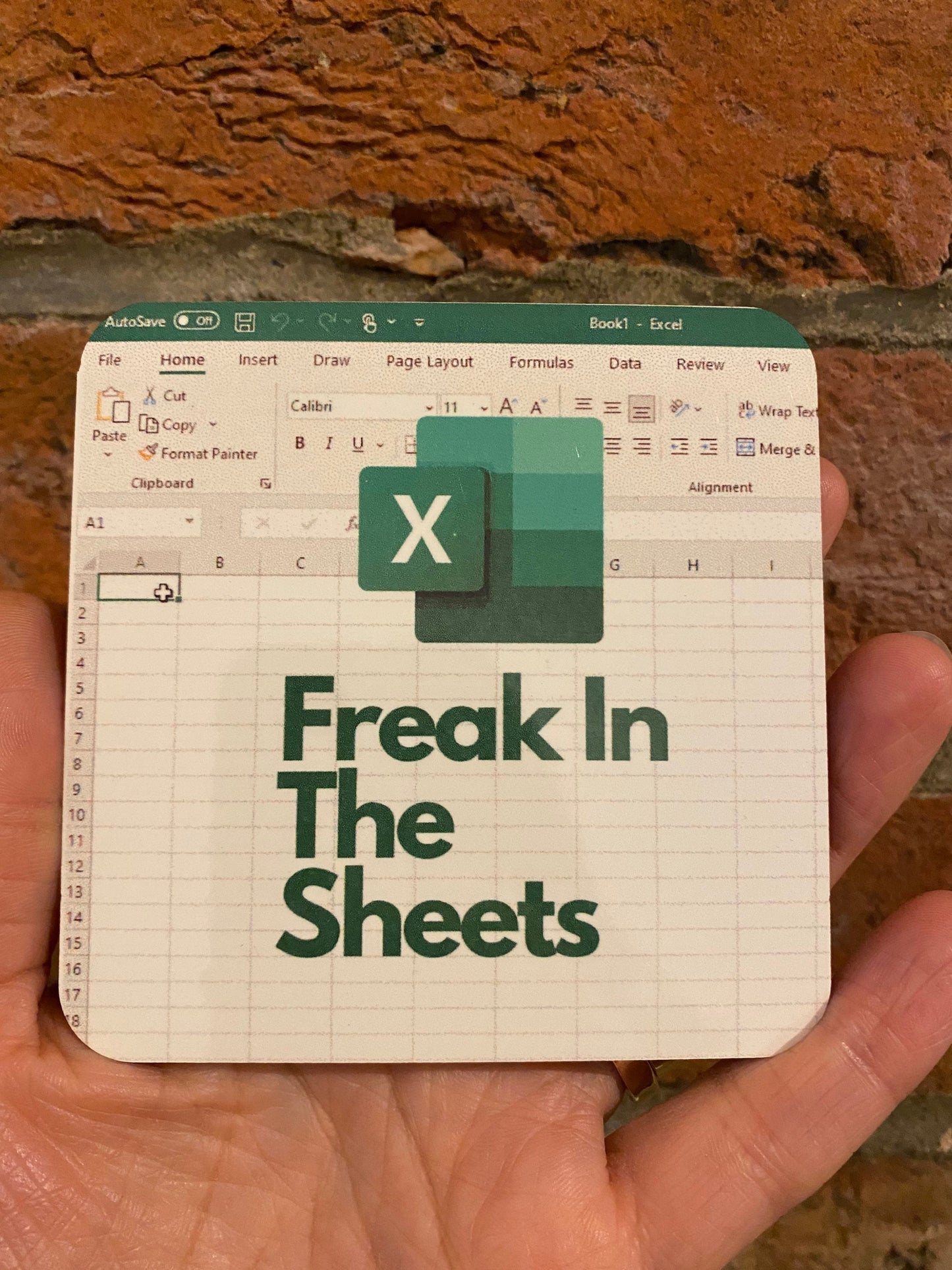 Freak in the sheets speadsheet mug