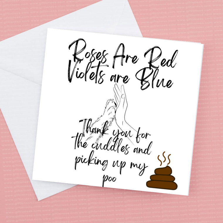 Valentine’s Card from the Dog