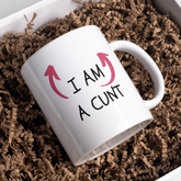 I am a cunt mug – Greeting Card