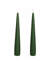 Tall Taper Candles | Dinner Table candle |Wedding Candles | Dinner Candle | Green Candles | Christmas Table Decorat