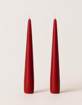 Tall Taper Candles | Dinner Table candle |Wedding Candles | Dinner Candle | Red Candles | Christmas Table Decoratio