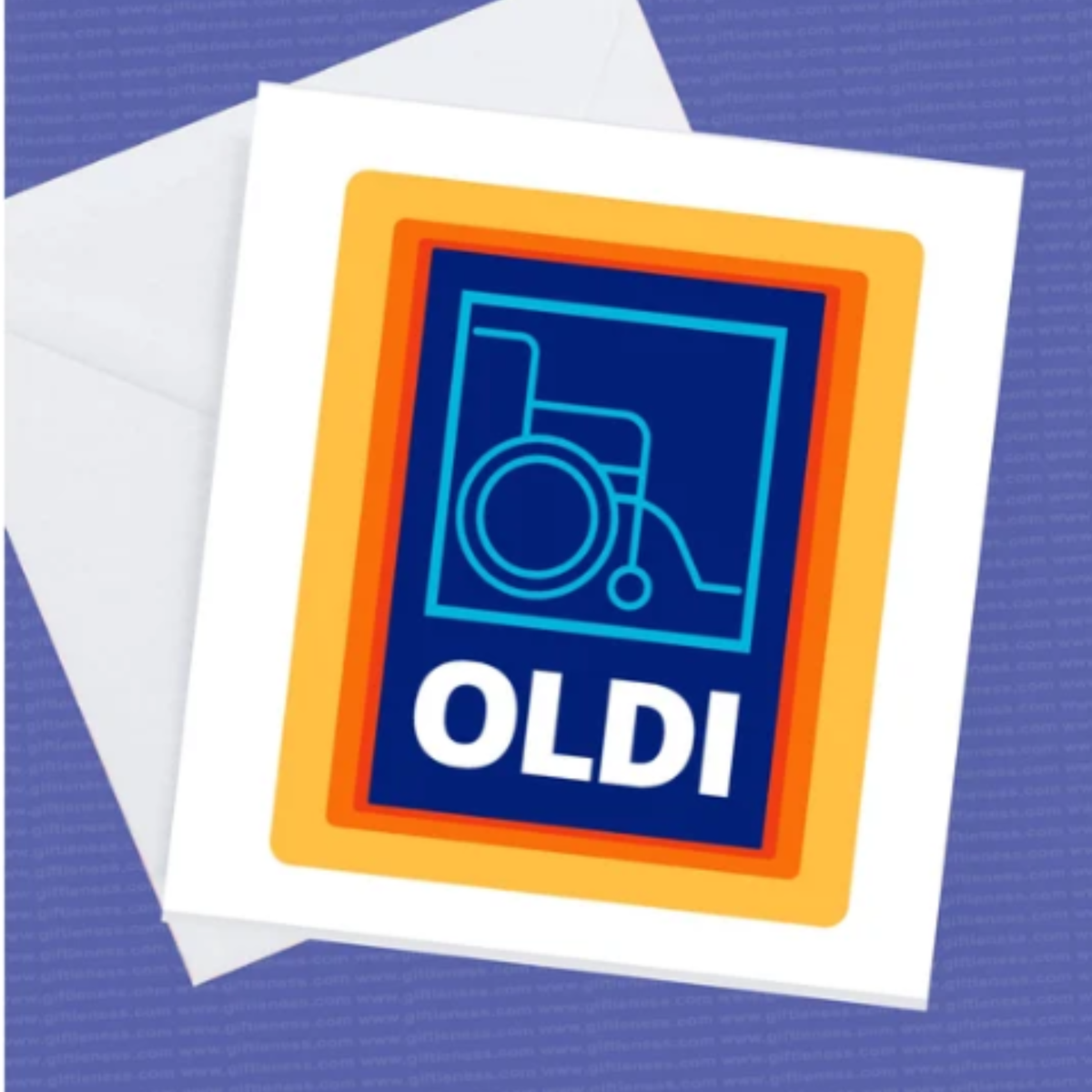 Happy Birthday Oldi – Birthday Card