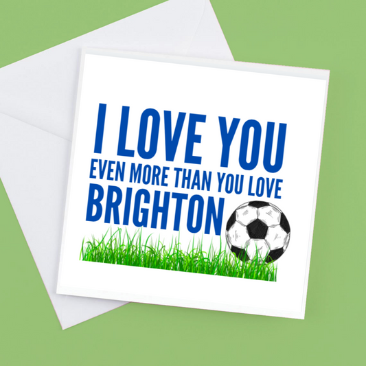 I Love you Even more than you love Brighton