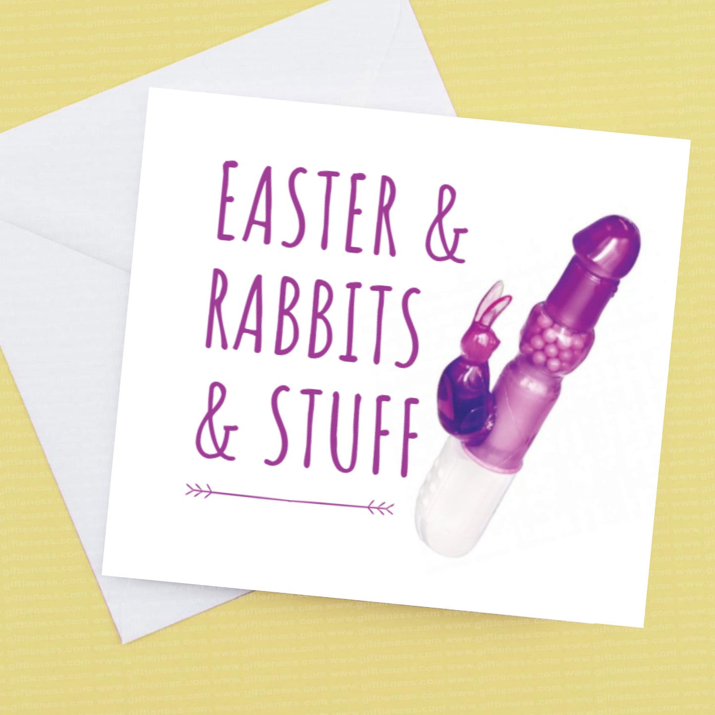 Easter and Rabbits and Stuff Easter Card and Envelope
