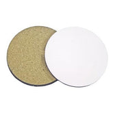 Blank Sublimation drinks coaster MDF 9.5cm round – Greeting Card