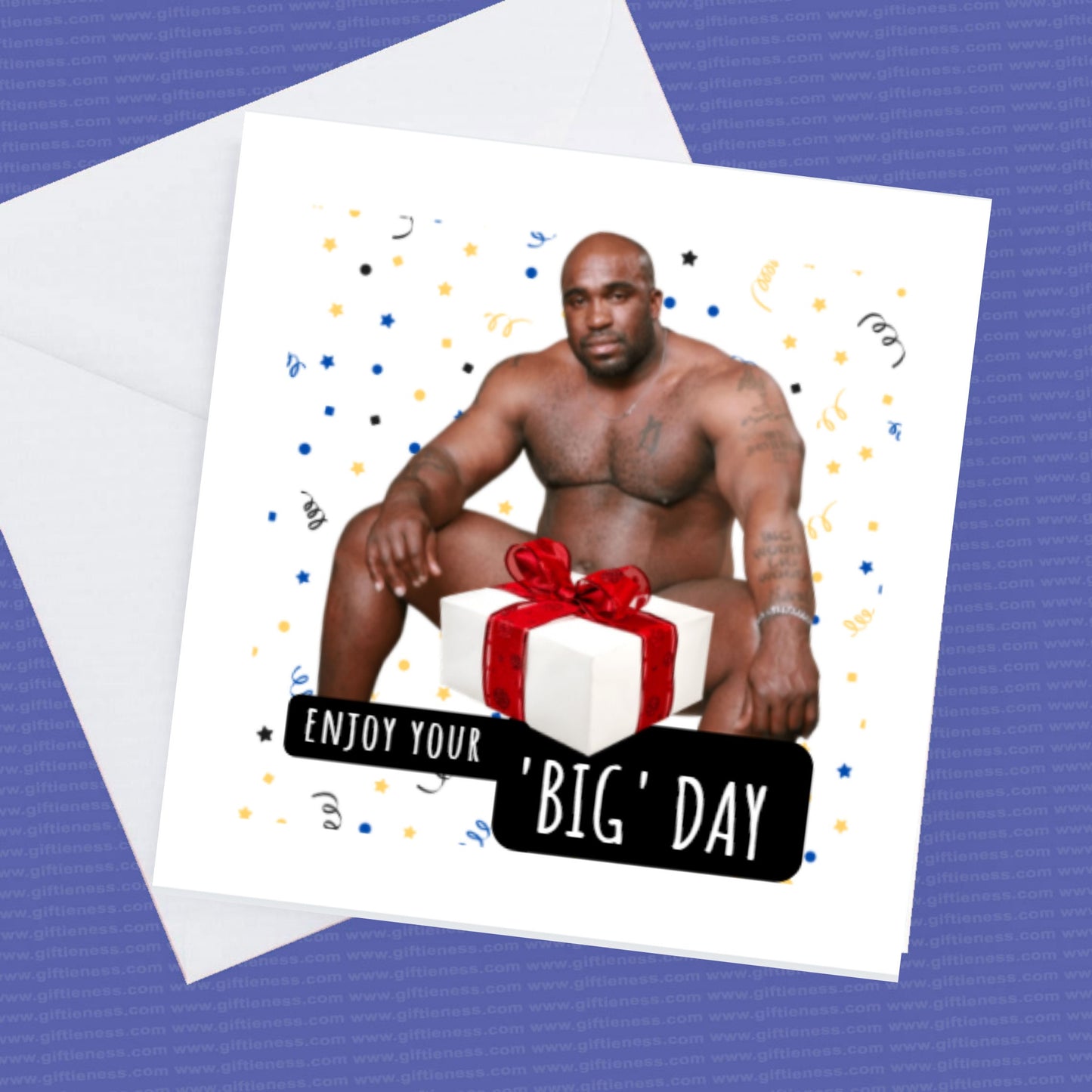Happy Birthday Enjoy Your Big Day, Funny Barry Birthday Card
