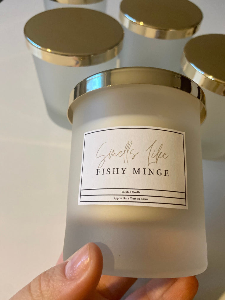 Smells Like Fishy Minge Candle / Funny Candles / Funny Gifts/ Birthday Gifts – Birthday Card