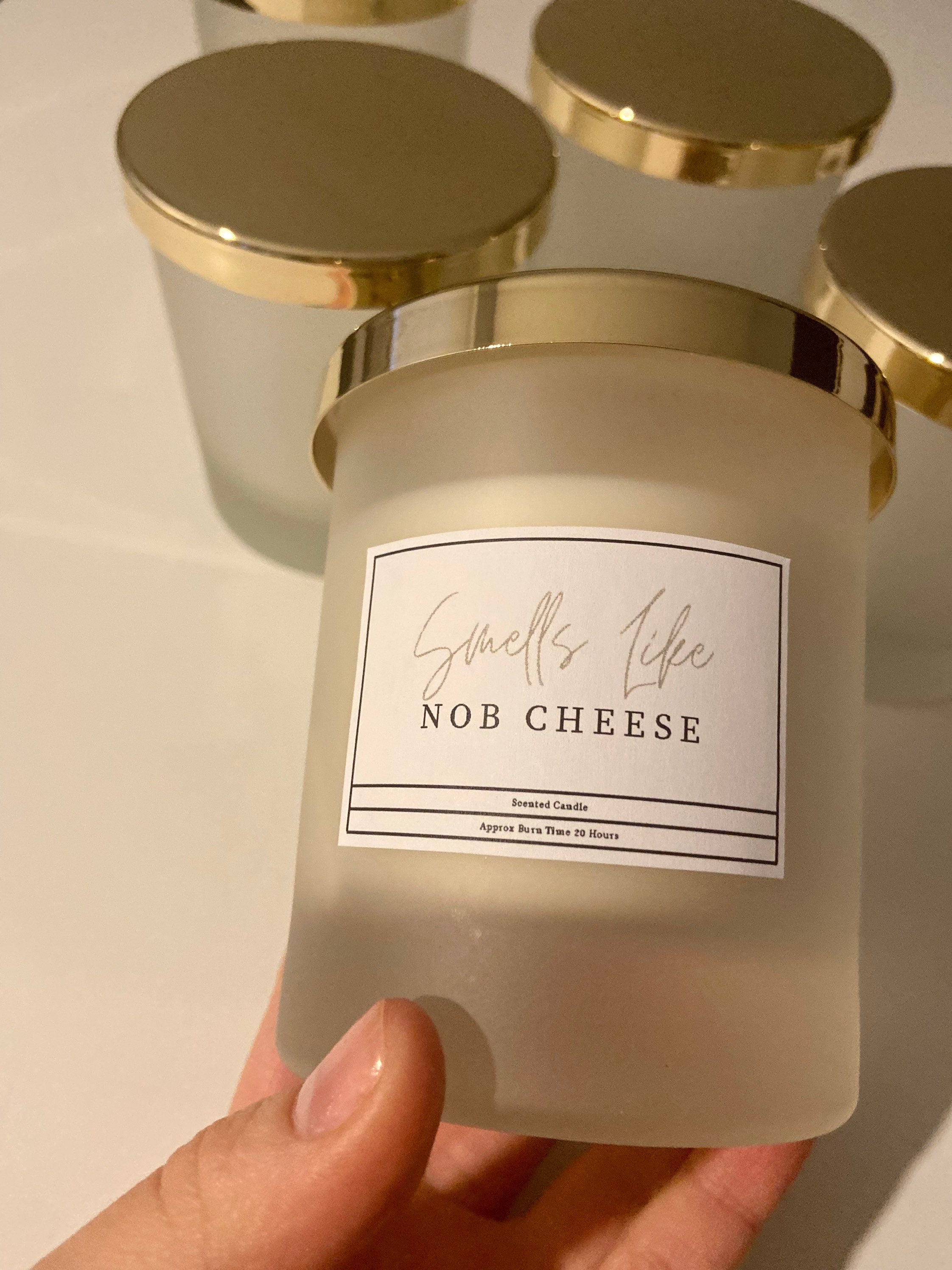 Smells Like Nob Cheese Candle / Funny Candles / Funny Gifts/ Birthday Gifts
