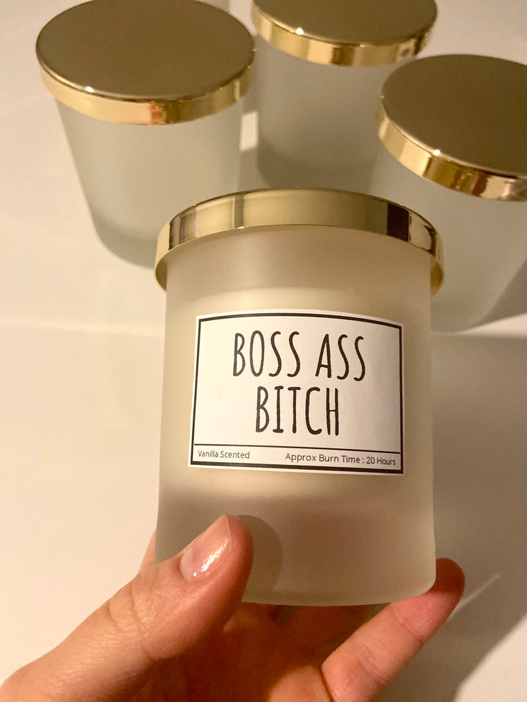 Boss Ass B*tch Candle / Funny Candles / Funny Gifts/ Birthday Gifts/ Boss Babe/ Gifs For Her – Birthday Card