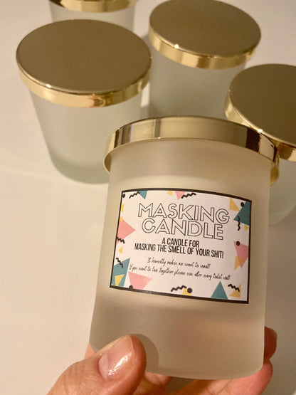 Candle For Masking The Smell Of Your Sh*t / Funny Candles / Funny Gifts/ Birthday Gifts