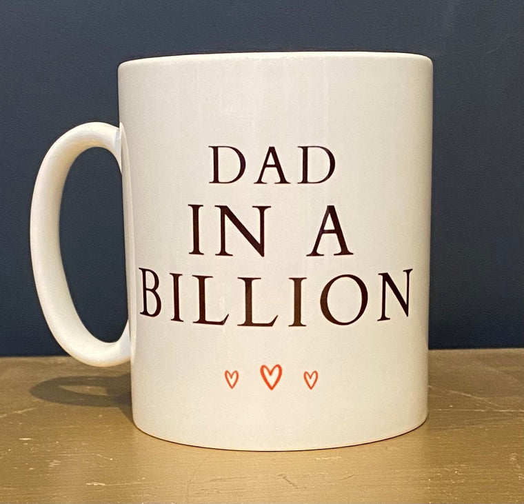 Dad in a billion mug – Get Well Soon Card
