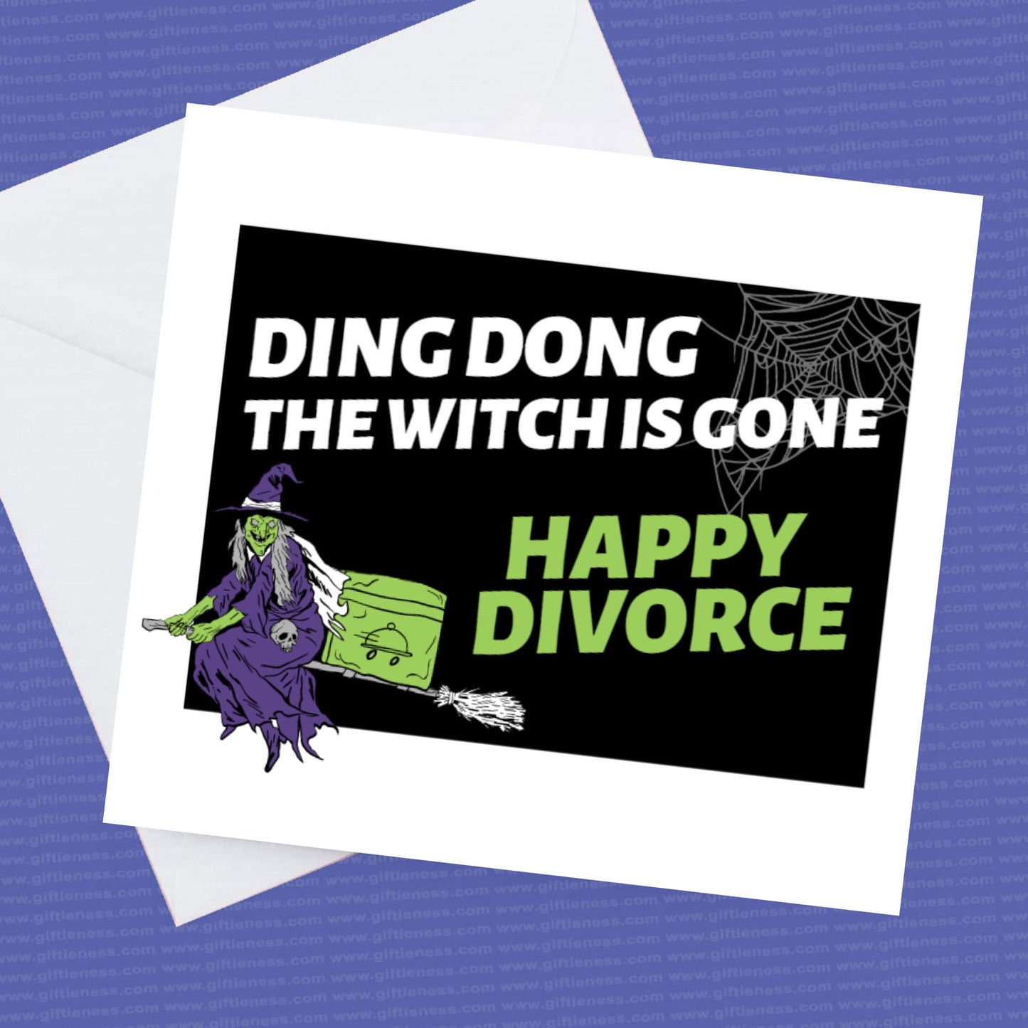 Break up card, Ding Dong The Witch is Gone