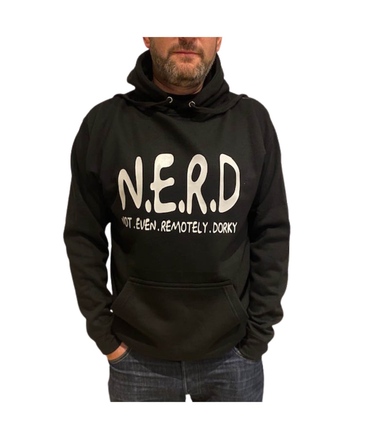 NERD, Not Even Remotely Dorky Hoodie – Greeting Card