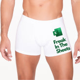 Freak in the Sheets Spreadsheet Boxer Shorts – Greeting Card