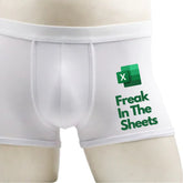 Freak in the Sheets Spreadsheet Boxer Shorts – Greeting Card