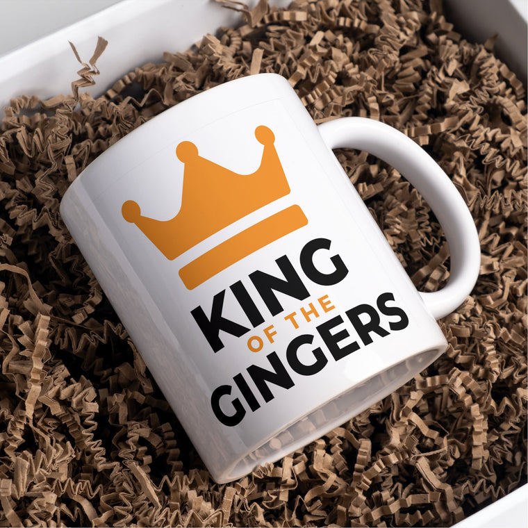 King of The Gingers mug – Greeting Card