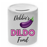 Personalised Dildo Fund Money Jar – Greeting Card