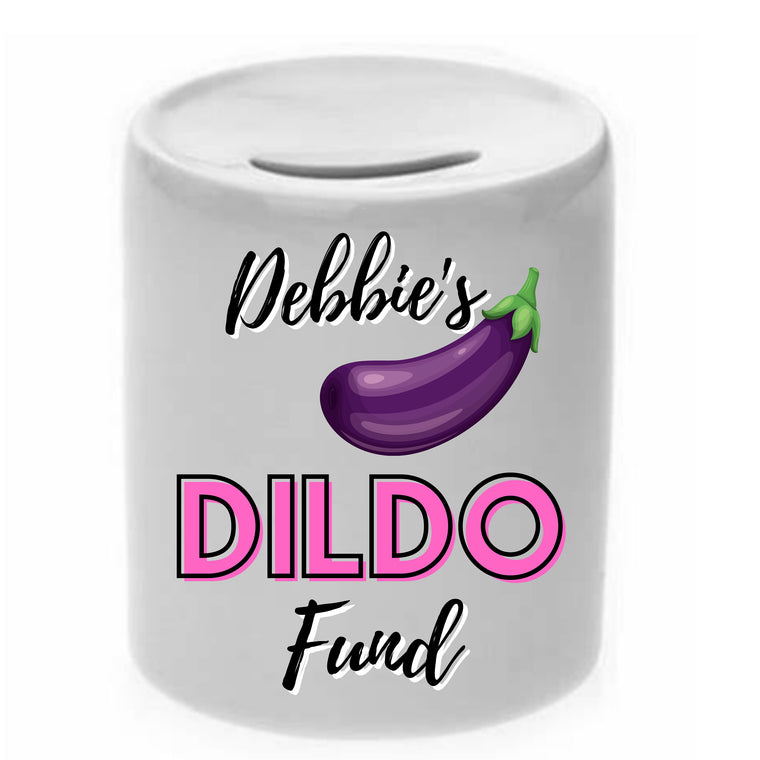 Personalised Dildo Fund Money Jar – Greeting Card