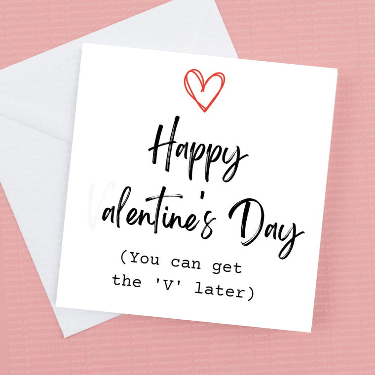 Happy Valentine’s Day Rude Card – Valentine’s Card