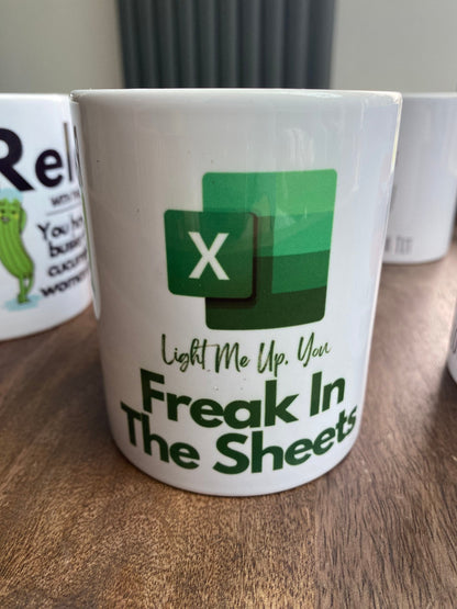 Light me up you freak in the sheets. Excel spreadsheet candle