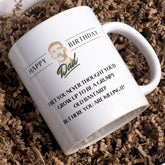 Happy Birthday Dad, Grumpy Old B..tard Mug – Birthday Card