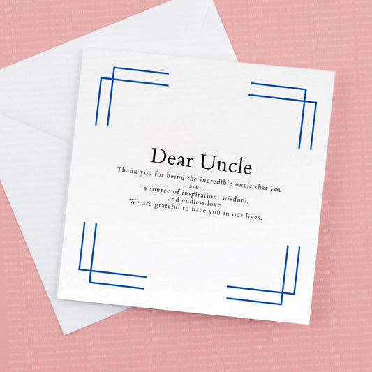 Birthday Card for your favourite Uncle, Uncle Birthday card