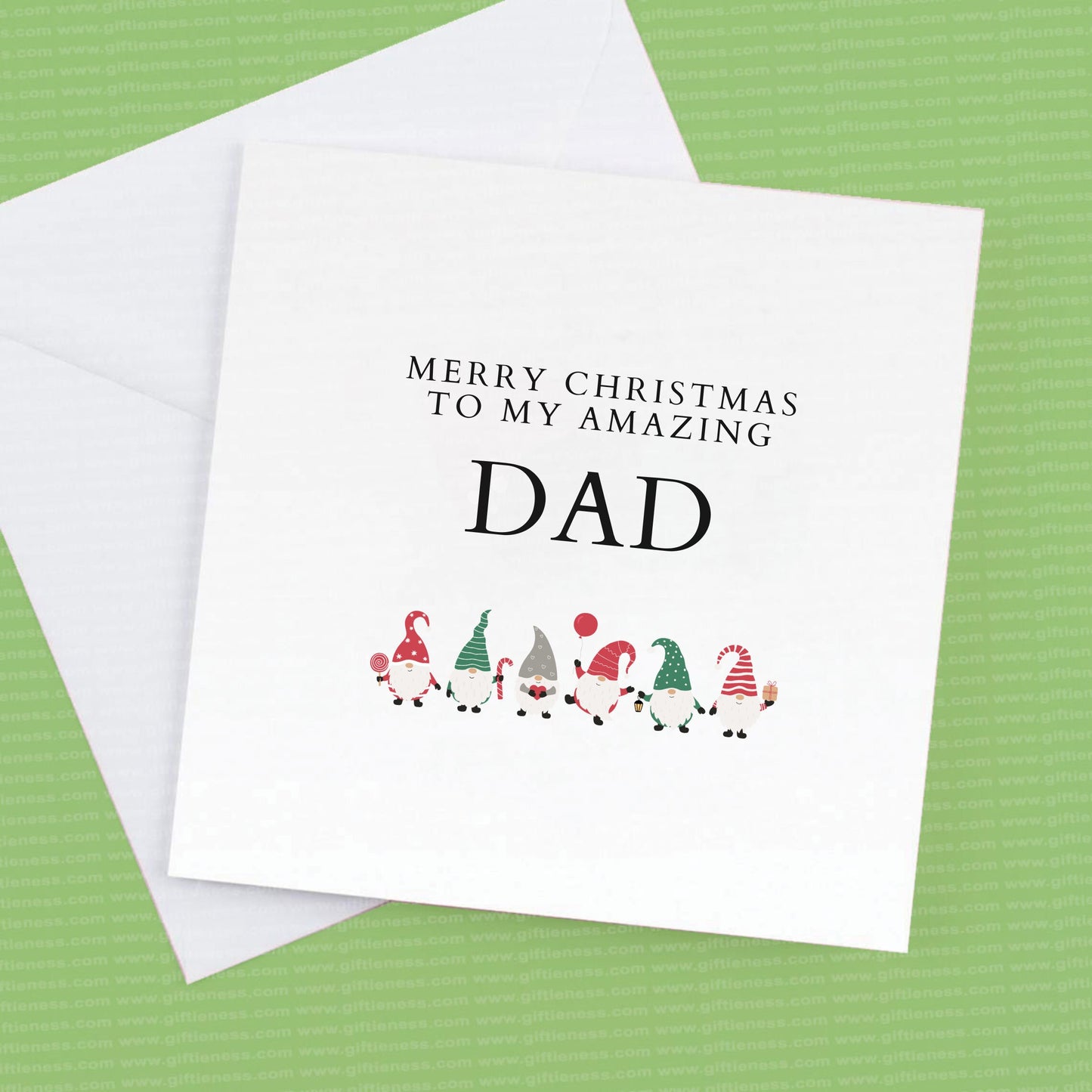 Merry Christmas to my amazing Dad, Christmas card for your Dad