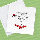 Merry Christmas to my Capricorn Bestie – Greeting Card