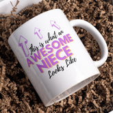 This is what an Awesome Niece looks like mug – Greeting Card