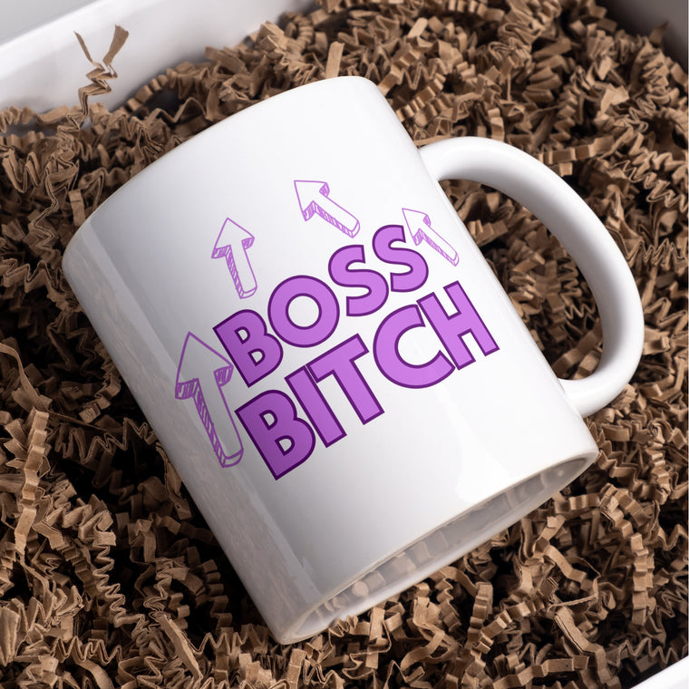 Boss Bitch Mug – Funny Gift for Her