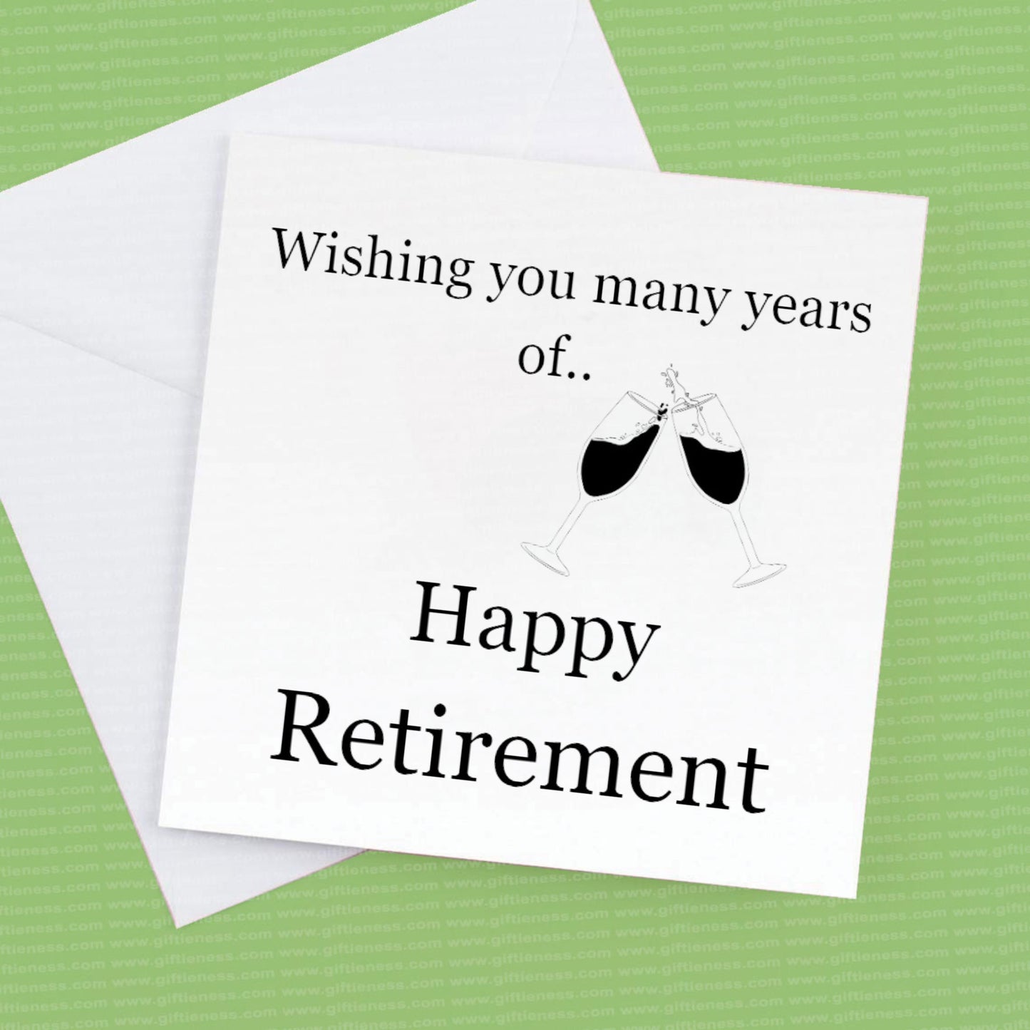 Happy Retirement Card, Wishing you many years of happy retirement